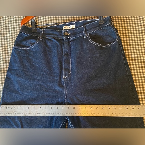 [SOLD] RUDY JUDE 5-pocket flares sz 6 - Picture 6 of 11